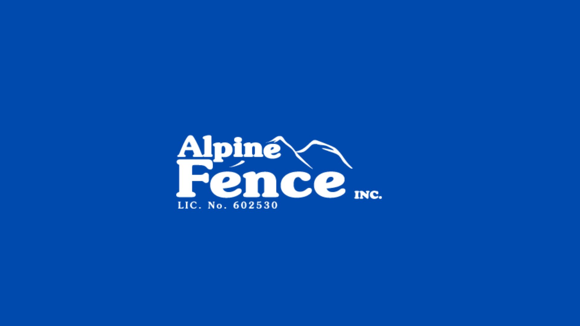 Alpine Fence Company